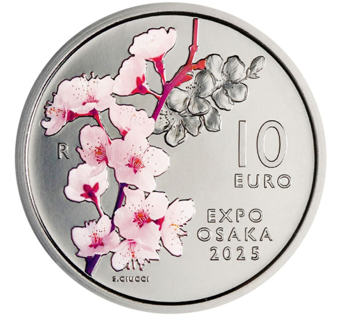 Saint-Marin 10 euros BU 2025 - Expo Osaka