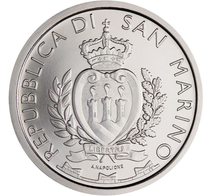 Saint-Marin 10 euros BU 2026 - République rose de Saint-Marin