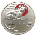 Saint-Marin 10 euros BU 2022 - Calendrier Lunaire Chinois - "Rat"