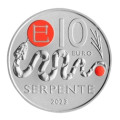 Saint-Marin 10 euros BU 2023 - Calendrier Lunaire Chinois - "Serpent"