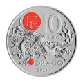 Saint-Marin 10 euros BU 2023 - Calendrier Lunaire Chinois - "Dragon"