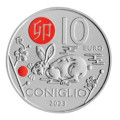 Saint-Marin 10 euros BU 2023 - Calendrier Lunaire Chinois - "Lapin"
