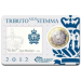 Saint-Marin 1 EURO BU 2012 - 1 EURO + TIMBRE