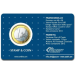 Saint-Marin 1 EURO BU 2012 - 1 EURO + TIMBRE