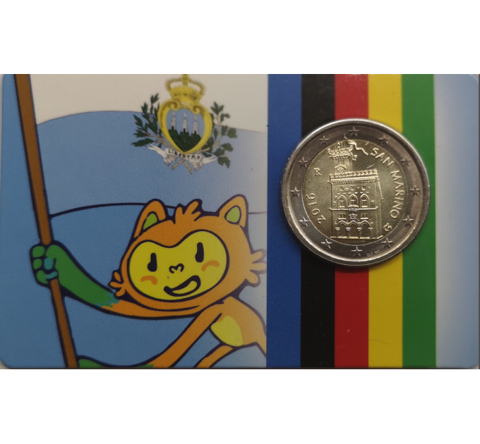 Saint-Marin 2 EURO BU 2016 - OLYMPIQUE