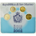 Saint-Marin BU 2002 - 20+50 cent +1+2 euro