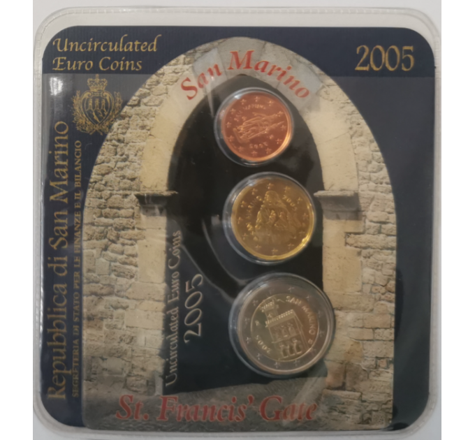 Saint-Marin BU 2005 - 2+20cent +2euro