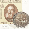 Saint-Marin 2 euros BU 2005 - Galilée
