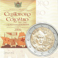 Saint-Marin 2 euros BU 2006 - 500e anniversaire de la mort de Christophe Colomb