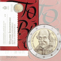 Saint-Marin 2 euros BU 2016 - 400 ans depuis la mort de William Shakespeare