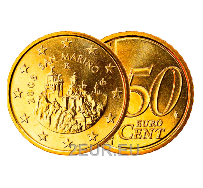 Saint Marin 2008 - 50 cent UNC 