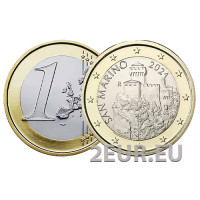 Saint Marin 1 Euro UNC 2024