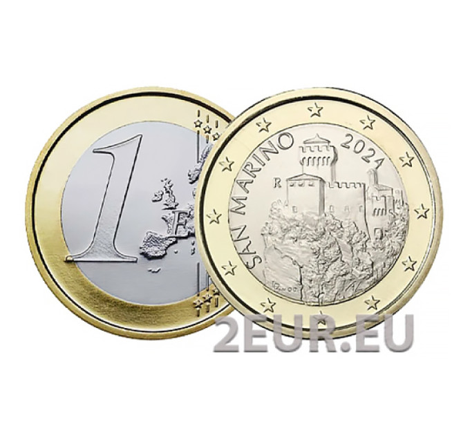 Saint Marin 1 Euro UNC 2024