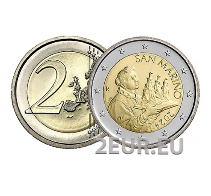 Saint Marin 2 Euro UNC 2024