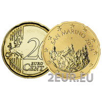 Saint Marin 20 centimes UNC 2024