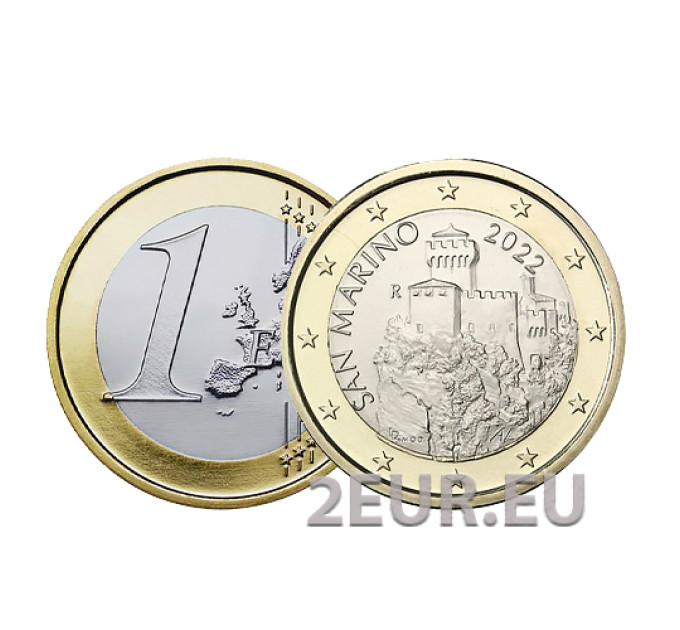 Saint Marin 1 Euro UNC 2022