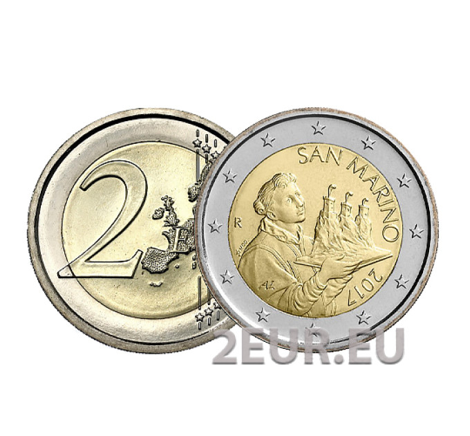 Saint Marin 2 Euro UNC 2017