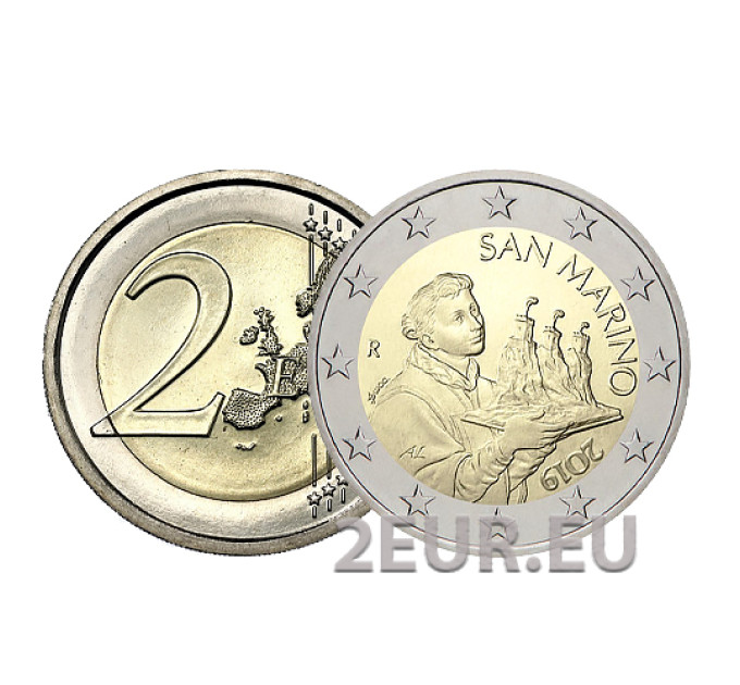 Saint Marin 2 Euro UNC 2019