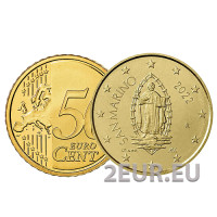 Saint Marin 50 centimes UNC 2022
