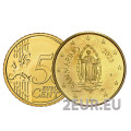 Saint Marin 50 centimes UNC 2023