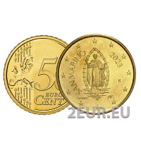 Saint Marin 50 centimes UNC 2023