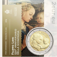 Saint-Marin 2 euros BU 2019 - 550e anniversaire de la mort de Filippo Lippi
