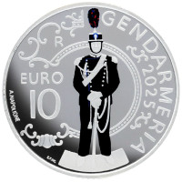 Saint Marin 10 euros BE 2025 - Gendarmerie