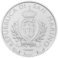  Saint Marin 5 euros BU 2025 - Faucon pèlerin