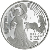  Saint Marin 5 euros BE 2025 - Georges Bizet