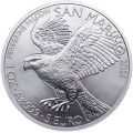  Saint Marin 5 euros BU 2026 - Faucon pèlerin