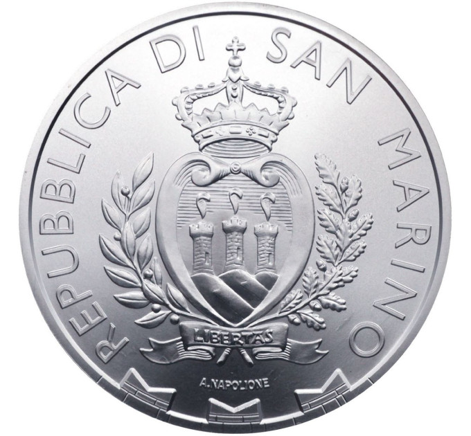  Saint Marin 5 euros BU 2026 - Faucon pèlerin