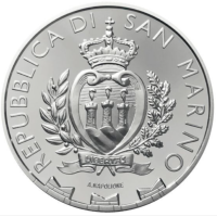 Saint Marin 10 euros BE 2023 - 15e anniversaire de l'inscription de la vieille ville de Saint-Marin et du mont Titano sur la liste du patrimoine mondial de l'UNESCO