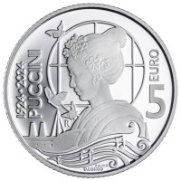  Saint Marin 5 euros BE 2024 - Giacomo Puccini
