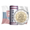 Slovaquie 2 euros UNC rouler 2013 - Saints Cyrille et Méthode
