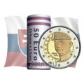 Slovaquie 2 euros UNC rouler 2019 - 100e anniversaire de la mort de Milan Rostislav Stefanik
