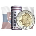 Slovaquie 2 euros UNC rouler 2021 - 100e anniversaire de la naissance d'Alexandre Dubchek