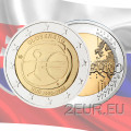 Slovaquie 2 euros UNC 2009 - 10 ans Euro - UEM