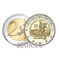 Slovaquie 2 euros UNC 2025 - 100 ans du premier Championnat d'Europe de hockey sur glace