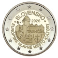 Slovaquie 2 euros UNC rouler 2026 - Trencin