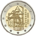 Slovaquie 2 euros UNC 2022 - 300e anniversaire de la construction de la première machine à vapeur atmosphérique d'Europe continentale pour le drainage des mines