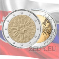 Slovaquie 2 euros UNC 2023 - 100e anniversaire de la première transfusion sanguine en Slovaquie