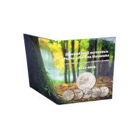  Slovaquie 5 euros UNC 2021 - 2025 - Faune et Flore en Slovaquie + Album