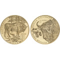  Slovaquie 5 euros UNC 2024 - Faune et Flore en Slovaquie - Le bison d'Europe