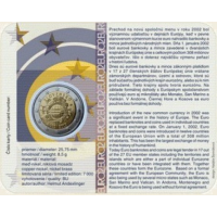 Slovaquie 2 euros BU 2012 - 10 ans d'euro en espèces