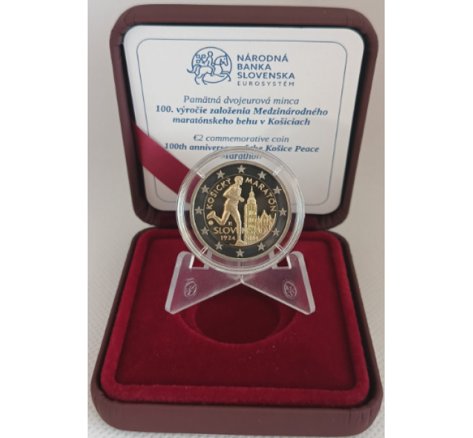 Slovaquie 2 Euro BE 2024 - Marathon international de Kosice