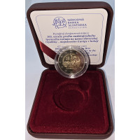 Slovaquie 2 Euro BE 2025 - 100 ans depuis le premier Championnat d'Europe de hockey sur glace