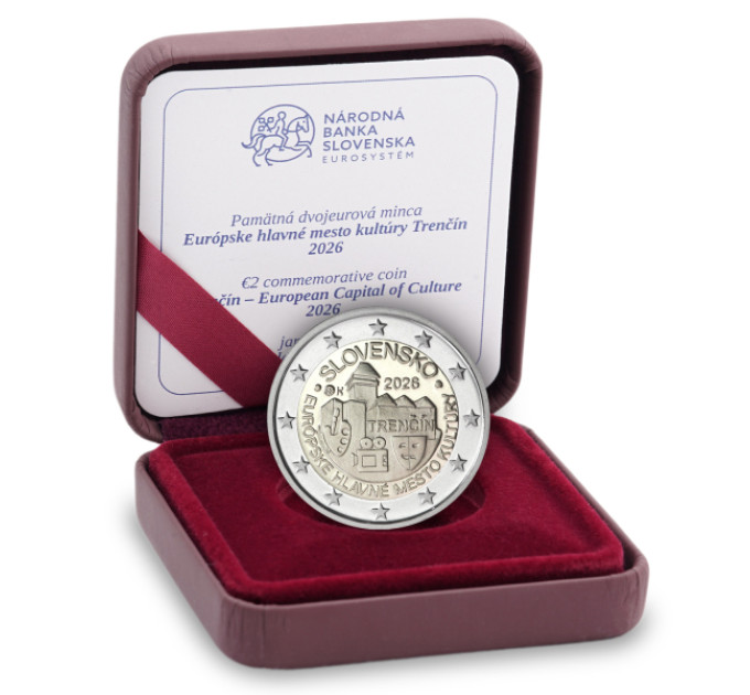 Slovaquie 2 Euro BE 2026 - Trencin