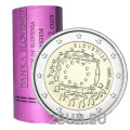 Slovénie 2 euros Rouleau 2015 - 30 ans du drapeau de l'UE