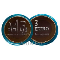 Slovénie 3 euros BE 2013 - 300e anniversaire de la révolte paysanne de Tolmin  