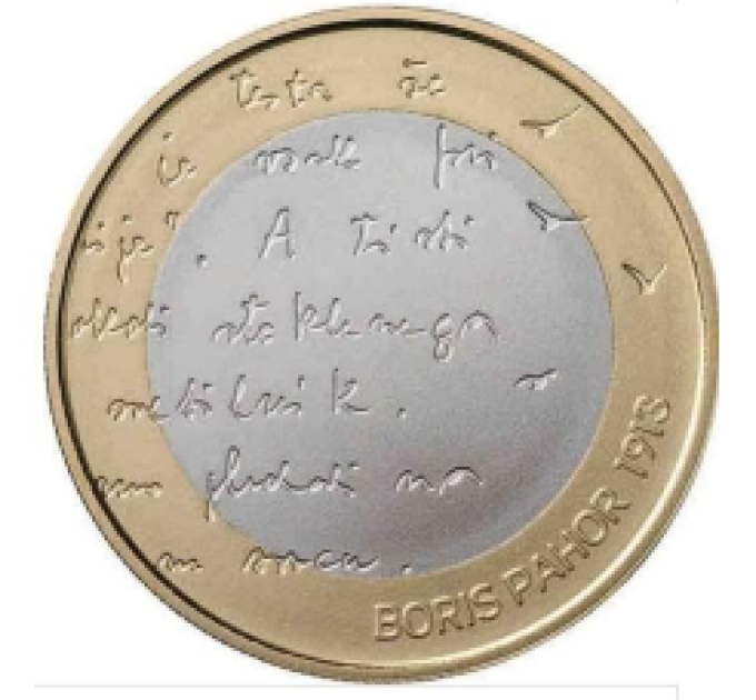 Slovénie 3 euros BE 2023 - 110e anniversaire de la naissance de l'écrivain slovène Boris Pahor